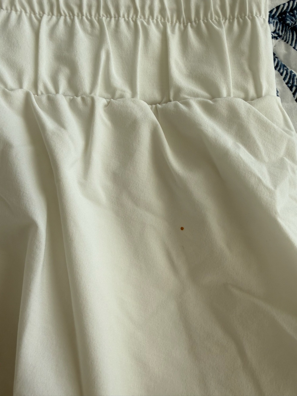 JoyLab White Elastic-Waist Ruffled Skort - Picture 5 of 5